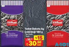 TADIM DAKOTA AY ÇEKİRDEĞİ 180 G TADIM DAKOTA AY ÇEKİRDEĞİ 180 G